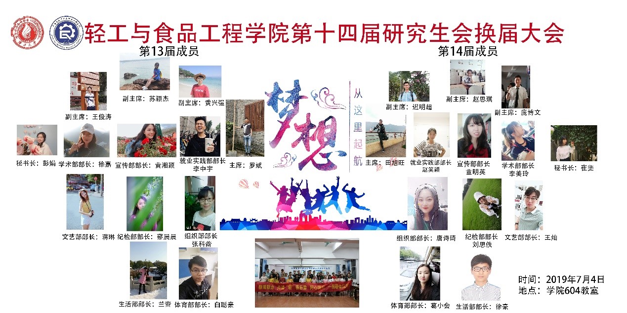 (第14届换届大会宣传海报) (第14届换届大会宣传海报)